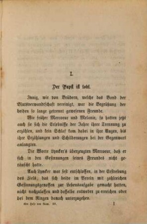 Am Hofe von Rom : historischer Roman aus der Neuzeit, 3