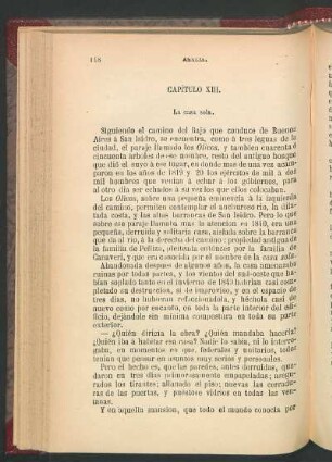 Capítulo XIII. - La casa sola.