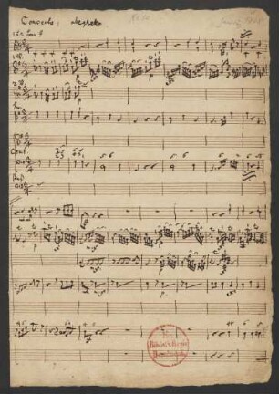 Konzerte; cemb, cor (2), strings; G-Dur; H 477; Wq 44