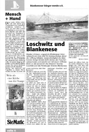 Loschwitz und Blankenese