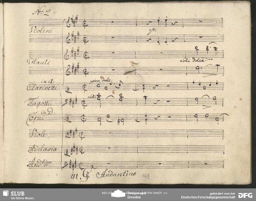 Cavatina: "Fili miei cari figli"