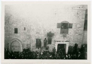 [Grabeskirche, Jerusalem, Fußwaschung]