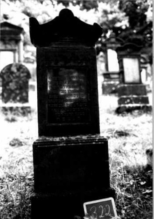 Grabstein 322 [Nir S. 202 Nr. 18.10]