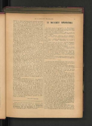 Le Mouvement Diplomatique.