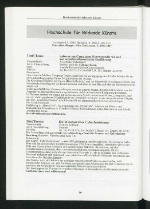 Hochschule für Bildende Künste