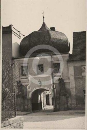 Obertor am Schloss Heinrichau