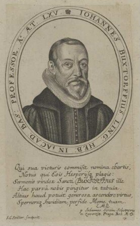 Bildnis des Iohannes Buxtorffius