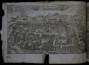 Das Alte Jerusalem ohngefehr entworfen.