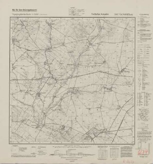 2687 Gr. Schläfken, Topographische Karte 1:25000 (4cm - Karte)