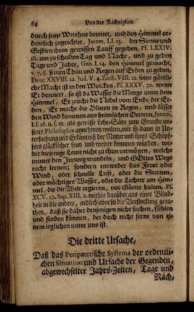 Die dritte Ursache,