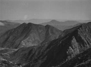 Hochland von Abessinien : Blick auf den Rand des Hochlands von Abessinien bei Asmara