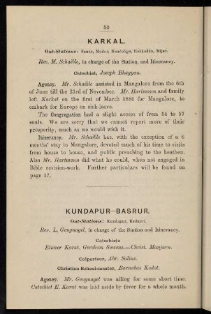 50, Karkal (with out-stations)