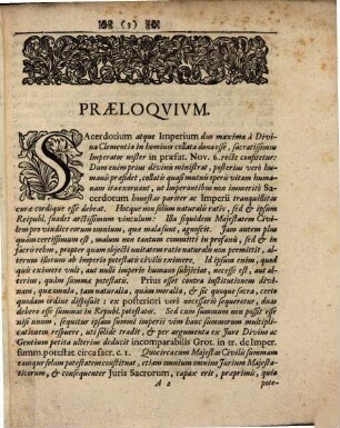 Diss. iur. publ. de immediatorum Imperii protestantium foro in causis matrimonialibus