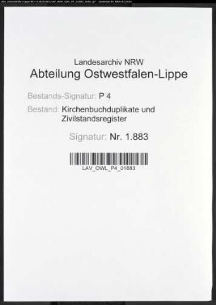Kirchenbuchduplikat der katholischen Gemeinde Hellinghausen (GHT 1840). (Gemeinde: Hellinghausen, katholische Gemeinde)