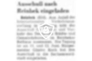 Ausschuß nach Reinbek eingeladen