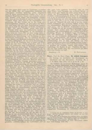 40-43 [Rezension] Meyer, Elard Hugo, Die eddische Kosmogonie