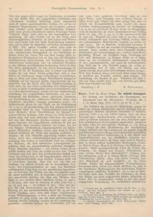 40-43 [Rezension] Meyer, Elard Hugo, Die eddische Kosmogonie
