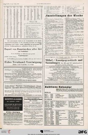 Nr. 10 (7. März 1937), S. 3: Preisberichte