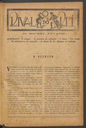 O rival do rei : Romance histórico