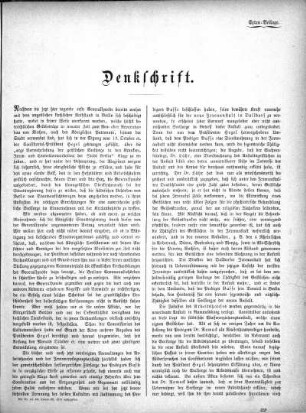 Denkschrift