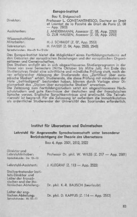 Institut für Übersetzen und Dolmetschen