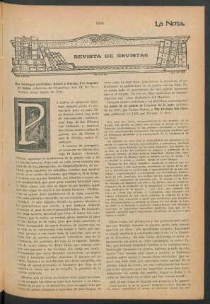 Revista de revistas