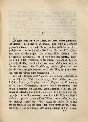 Der Zauberer von Rom : Roman in 9 Büchern, 15. (1863). - 169 S.