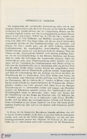 Methodische Probleme