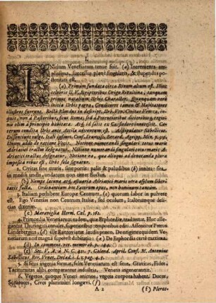 Ex Historia Civili Venetum Regimen