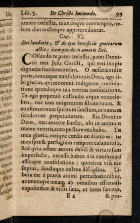 99-110, Caput VI - IX