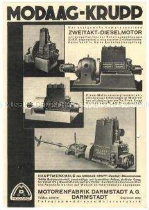 Schiffs-Dieselmotor