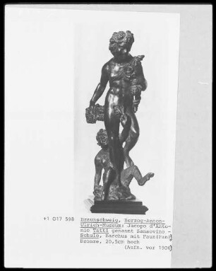 Bacchus mit Faun