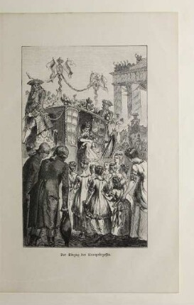 Der Einzug der Kronprinzessin