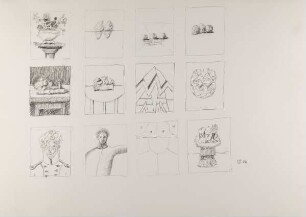 Ohne Titel (12 Bildstudien IV)