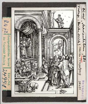 Albrecht Dürer: Marienleben, Tempelgang