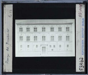 Pienza, Palazzo Piccolomini : Fassade