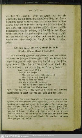 399. Die Sage von der Schlacht bei Lucka