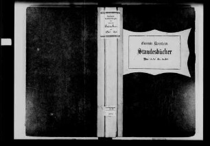 Rheinsheim, katholische Gemeinde: Standesbuch 1821-1830