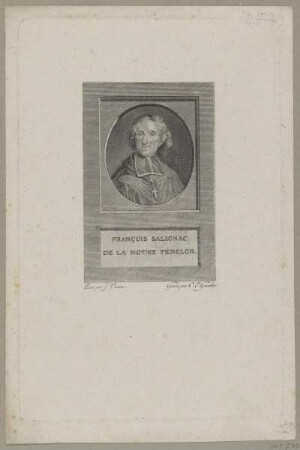 Bildnis des François de Salignac de La Mothe Fénelon