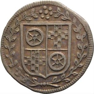 Münze, Albus, 1681