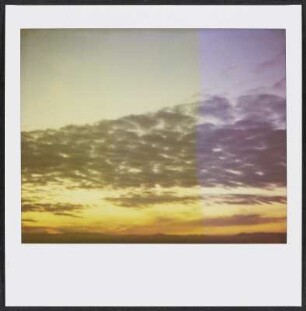 Sonnenuntergang über Mahlberg
