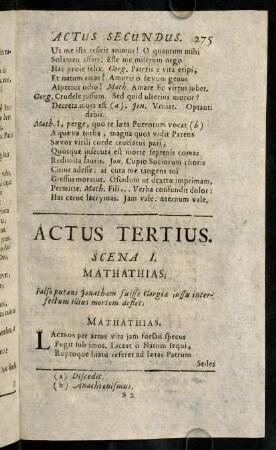 275-285, Actus Tertius.