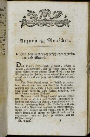 Arzney für Menschen.