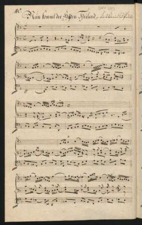 Nun komm der Heiden Heiland; org; g-Moll; BWV 659