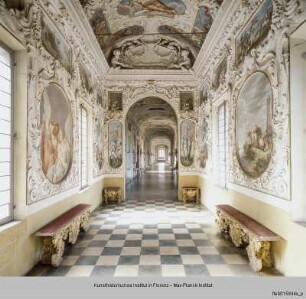 Rocca Meli Lupi, Rocca, Galleria dei Poeti, Soragna