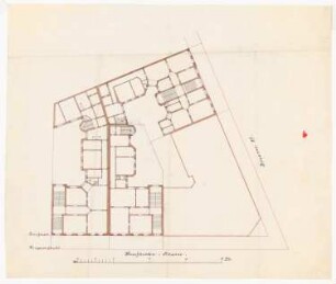 Wohnhaus P. Bloch I Kurfürstenstraße, Berlin-Tiergarten: Lageplan