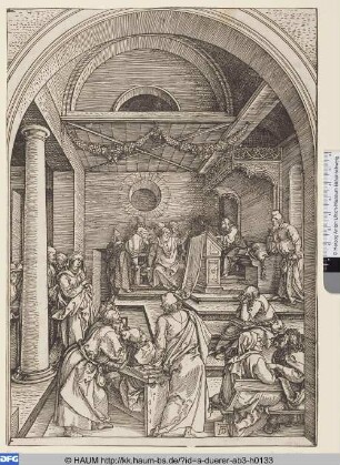 Der zwölfjährige Jesus im Tempel