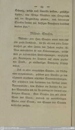 Militair-Straßen
