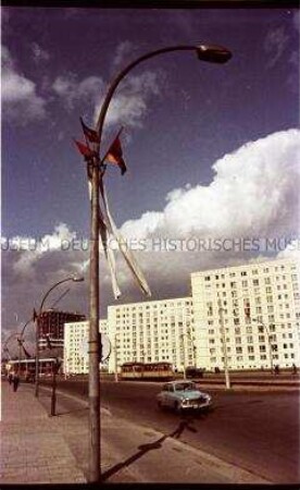 Neubauten an der Karl-Marx-Allee