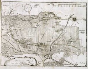 WHK 39 Preußische Revüen und Manöver: Plan der Revue vor dem Halleschen Tor vor Berlin, 1788